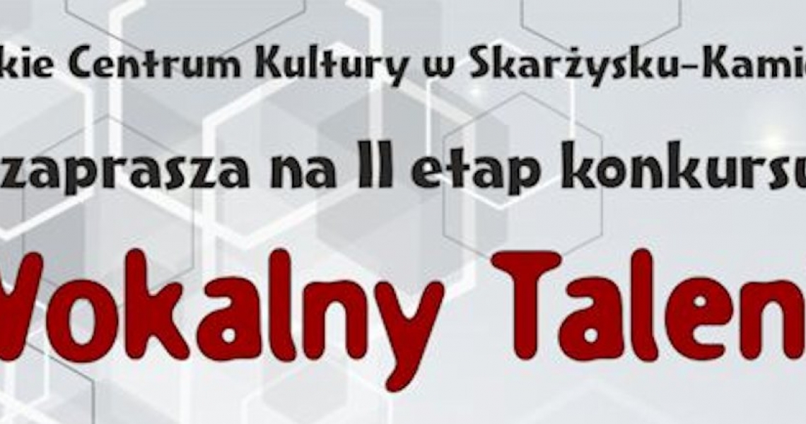 Konkurs &quot;Wokalny talent&quot; - II etap (foto)