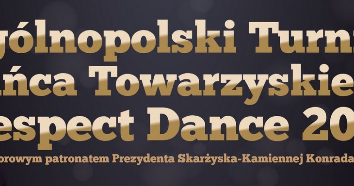 Ogólnopolski Turniej Tańca Towarzyskiego Respect Dance 2017