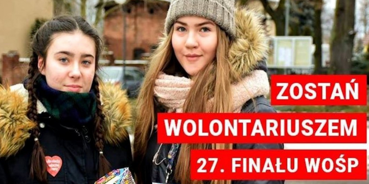 Zgłoszenia wolontariuszy do 27 Finału WOŚP