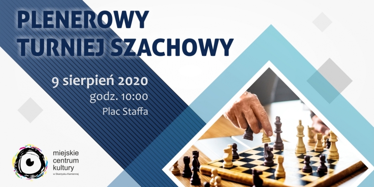 PLENEROWY TURNIEJ SZACHOWY na Placu Staffa (foto)