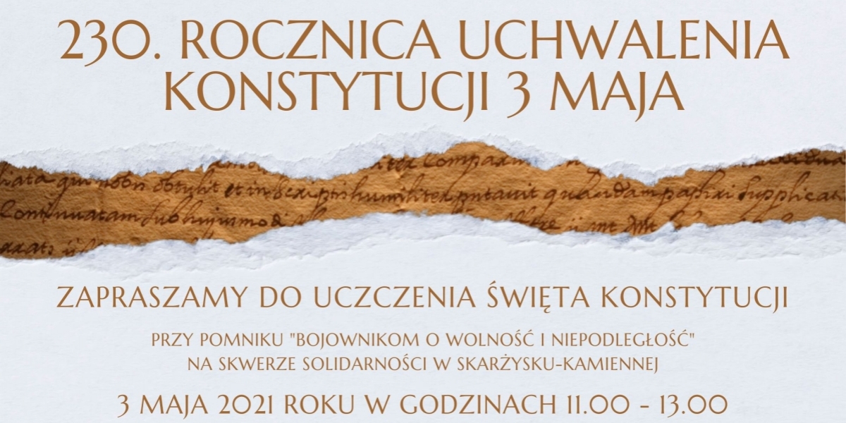 Święto Konstytucji w Skarżysku-Kamiennej