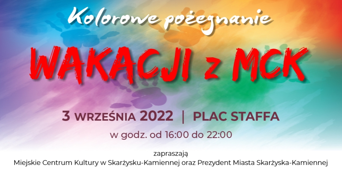 Kolorowe pożegnanie Wakacji z MCK (foto)