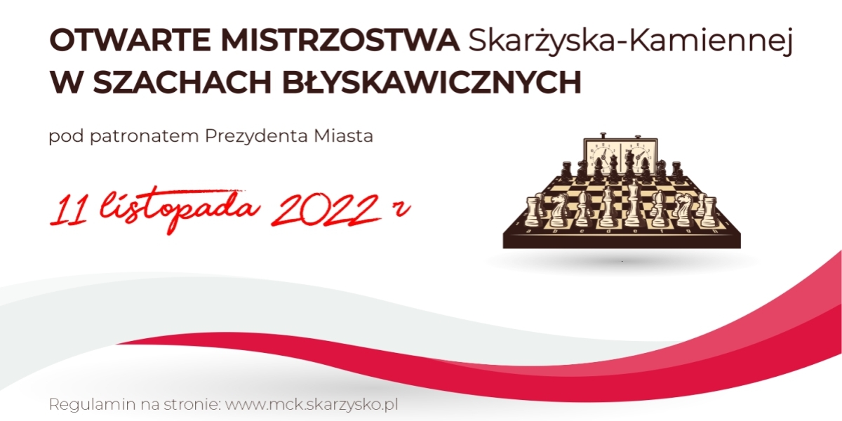 Otwarte Mistrzostwa Skarżyska-Kamiennej w Szachach Błyskawicznych o puchar Prezydenta Miasta (foto)