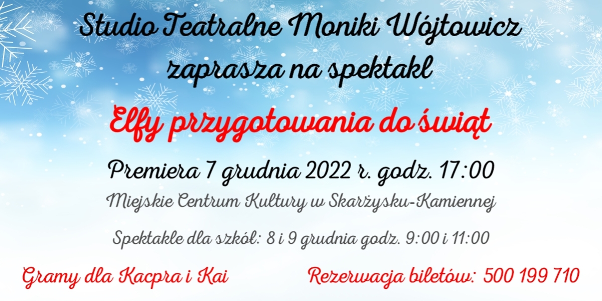 Spektakl "Elfy przygotowania do świąt"