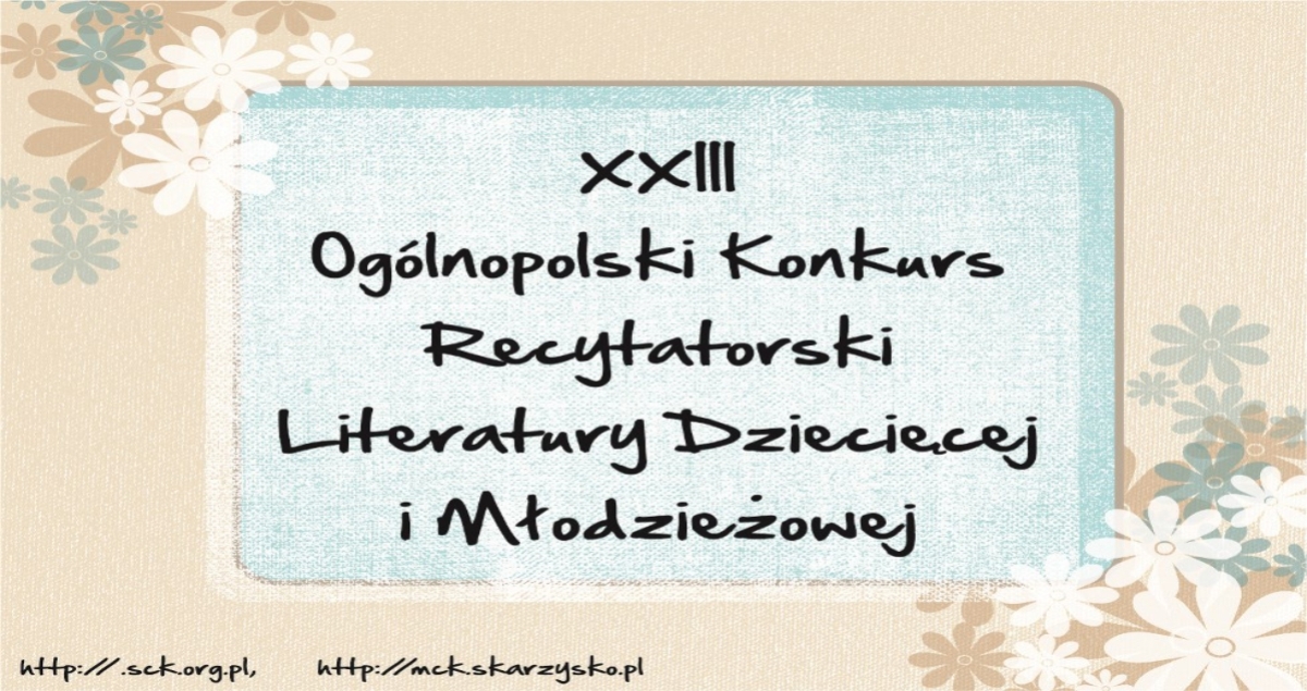 XXIII Ogólnopolski Konkurs Recytatorski (foto)