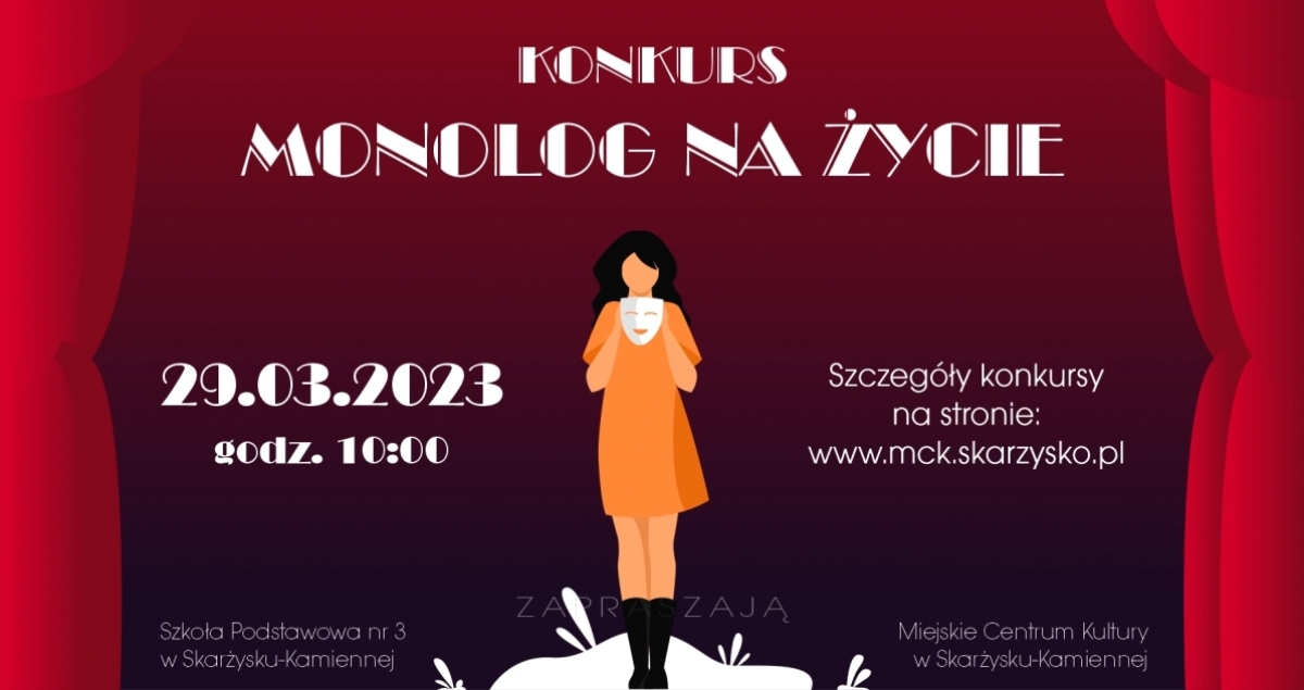 Konkurs powiatowy „Monolog na Życie” (foto+video)