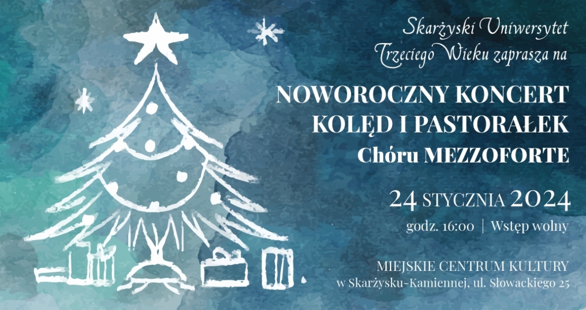 Noworoczny Koncert Kolęd i Pastorałek w wykonaniu Chóru MEZZOFORTE