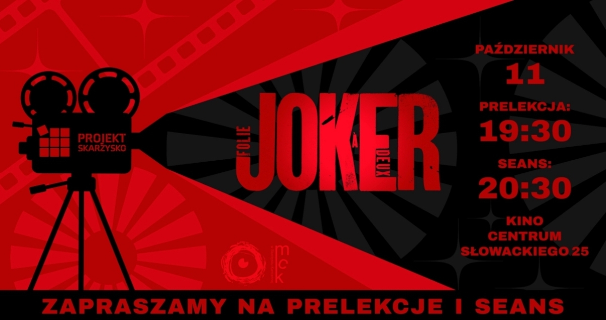 JOKER: FOLIE A DEUX - seans z prelekcją 11.10.2024 (foto)