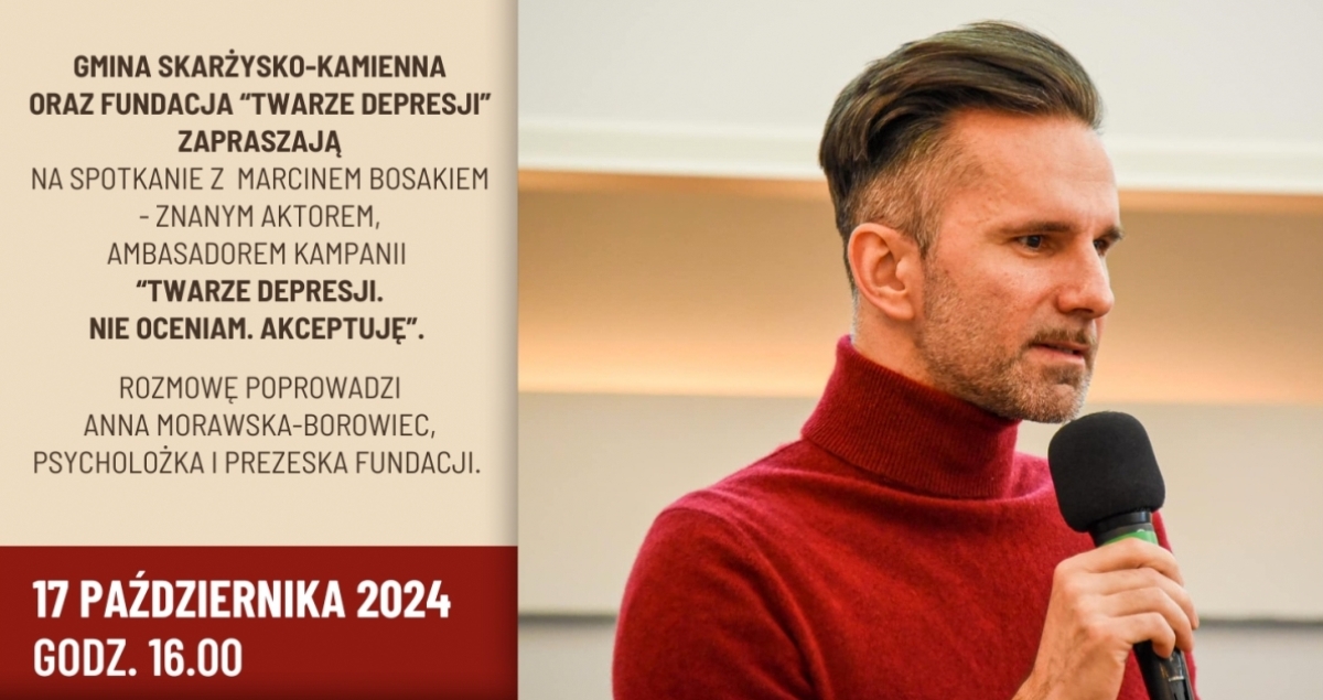 Otwarty wykład dla mieszkańców miasta „POROZMAWIAJMY O DEPRESJI”
