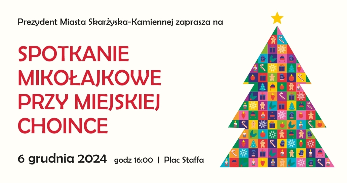 SPOTKANIE MIKOŁAJKOWE PRZY MIEJSKIEJ CHOINCE (foto+video)