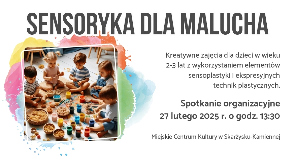 Sensoryka dla malucha