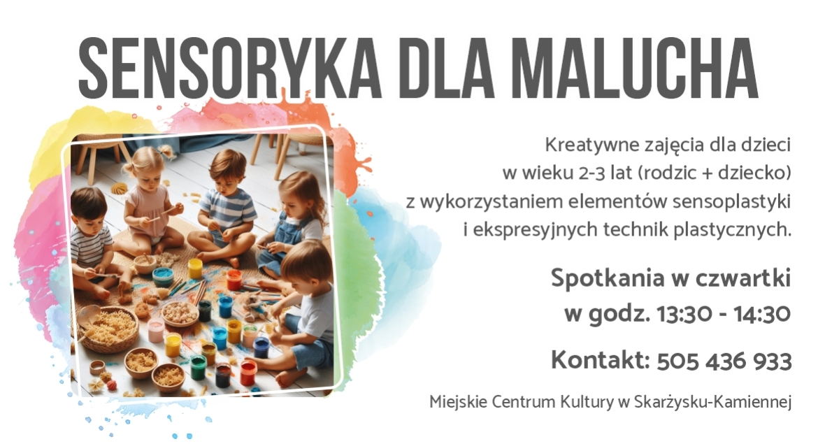 Sensoryka dla malucha