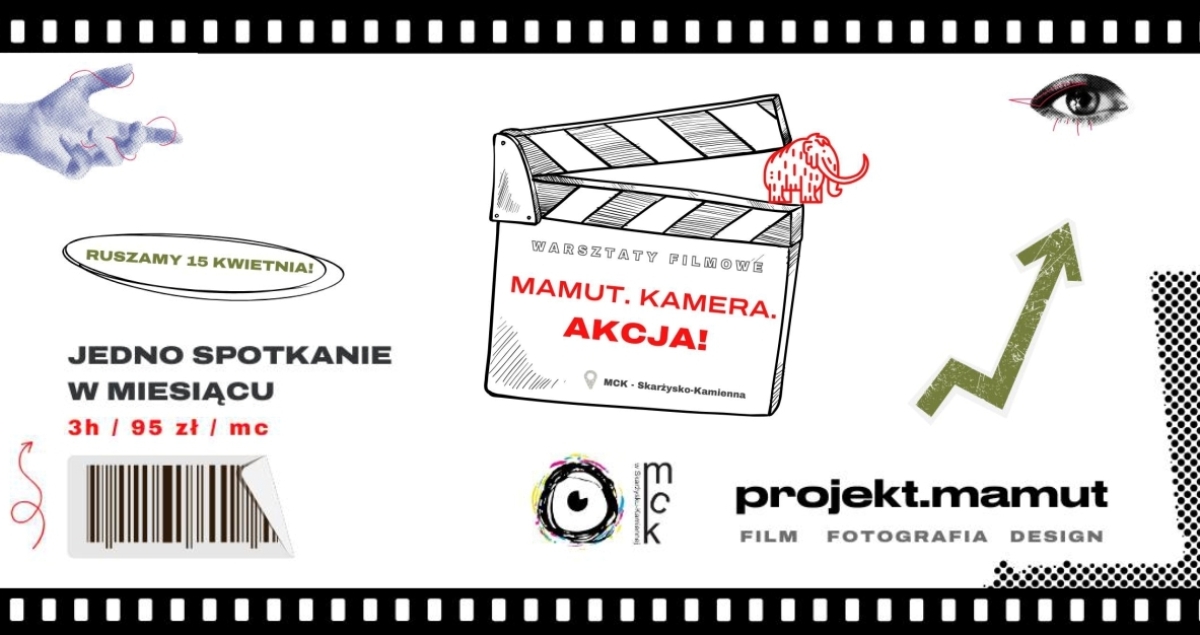 Warsztaty filmowe Mamut. Kamera. Akcja! 