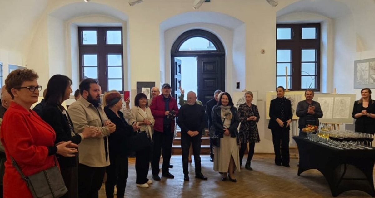 Wernisaż wystawy poplenerowej „Szydłowiec - Impresje” z udziałem Skarżyskiego Klubu Twórców &quot;SKART&quot; (foto)