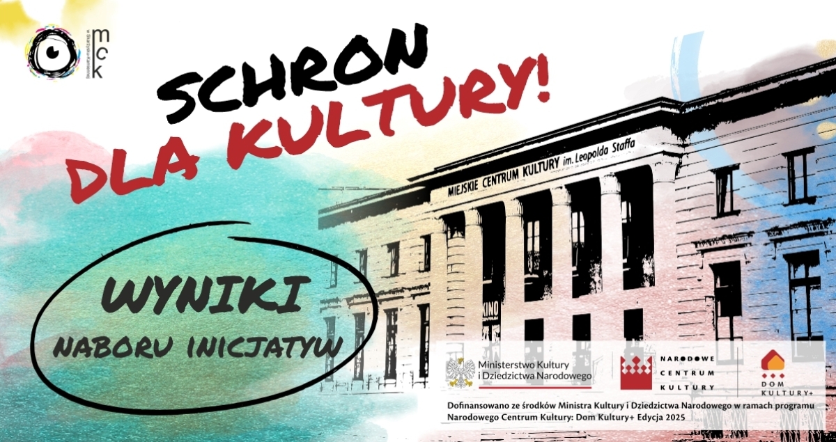 Wyniki konkursu Inicjatywy Lokalne „Schron dla kultury” ogłoszone! (foto)
