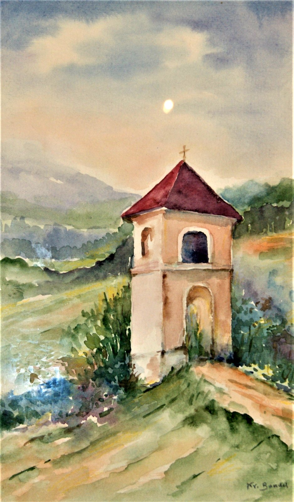 akearela autor Krystyna Bondel