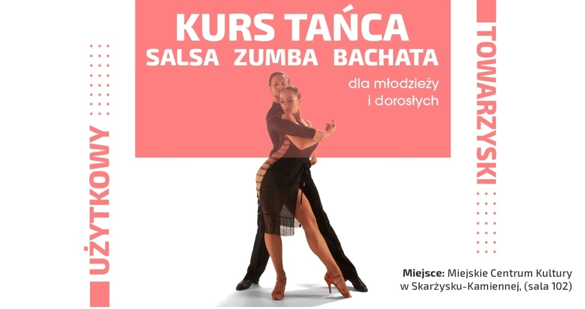 Kurs Tańca Salsa, Zumba, Baciata