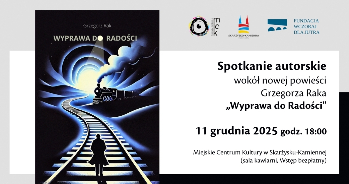 Spotkanie autorskie z Grzegorzem Rakiem