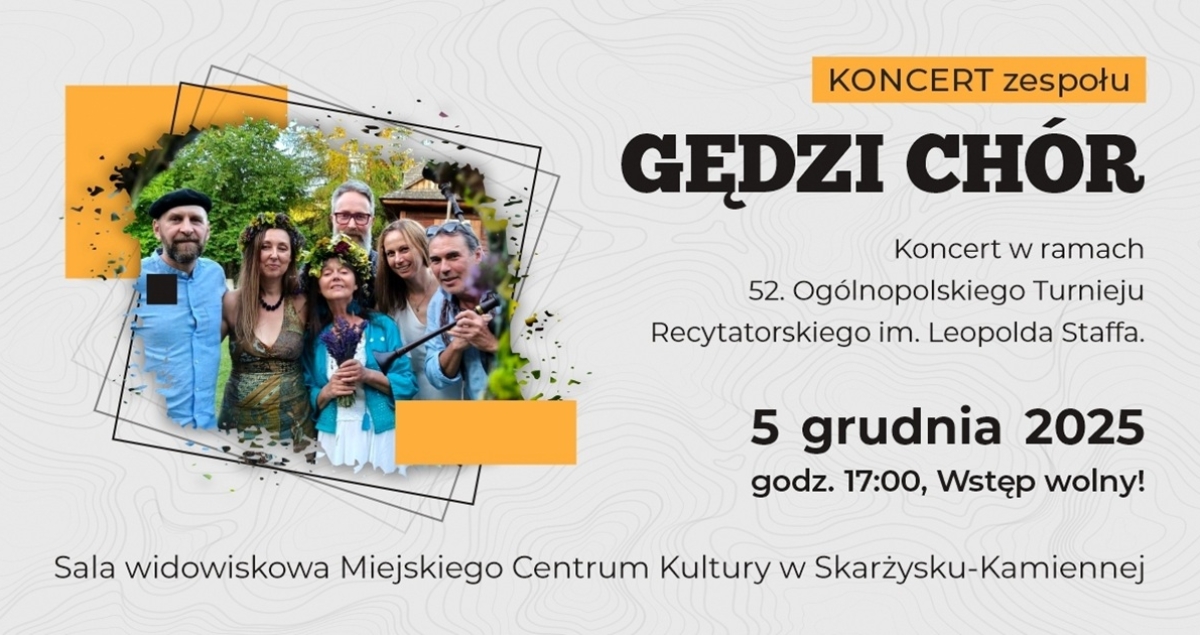 Koncert zespołu „Gędzi Chór” (foto+video)