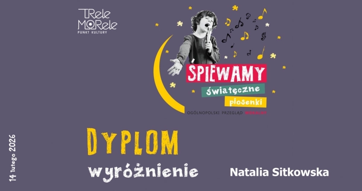 Natalia Sitkowska z wyróżnieniem w prestiżowym konkursie artystycznym