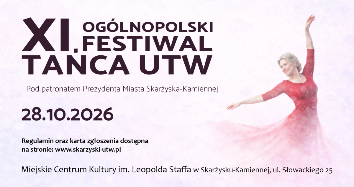 XI Ogólnopolski Festiwal Tańca UTW 