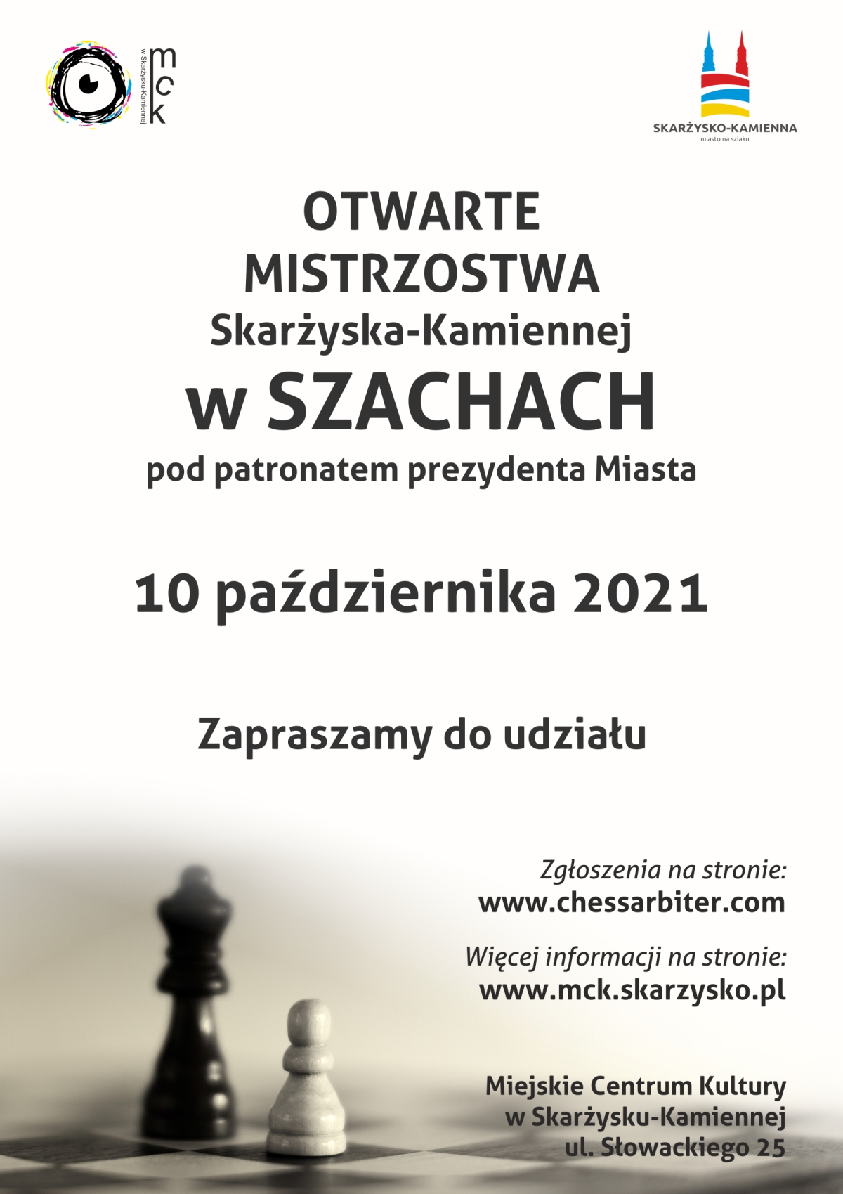 Mistrzostwa Skarzyska Szachy 10.X.2021