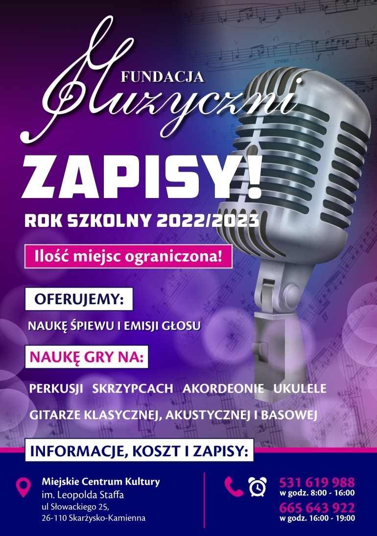 fundacja muzyczni MCK Skarzysko