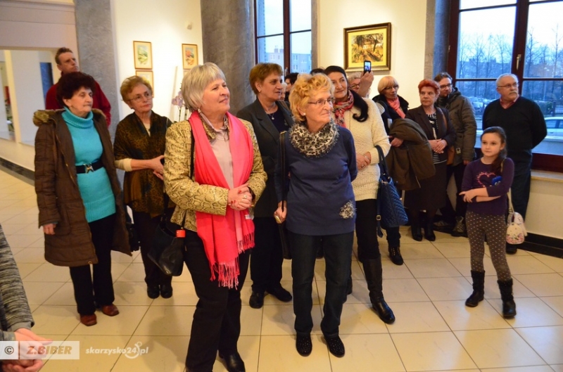 Wernisaż wystawy Haliny Miernik &quot;Igłą malowane&quot;