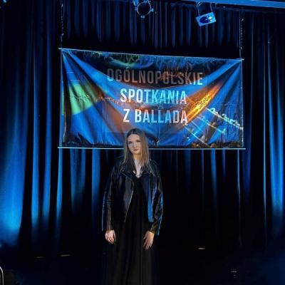 Występy Alicji Rdzanek podczas Ogólnopolskich Spotkań z Balladą w Iłży