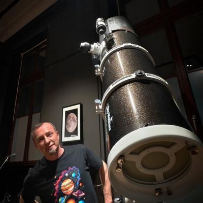 Wernisaż wystawy „Kosmiczna podróż w astrofotografiach Pawła Zubińskiego”