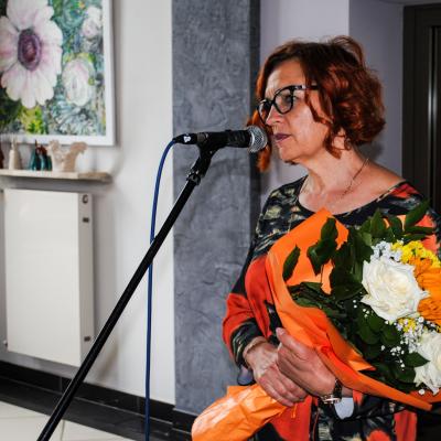 Kwiatowe impresje – werniosażv wystawy prac Agnieszki Sygut