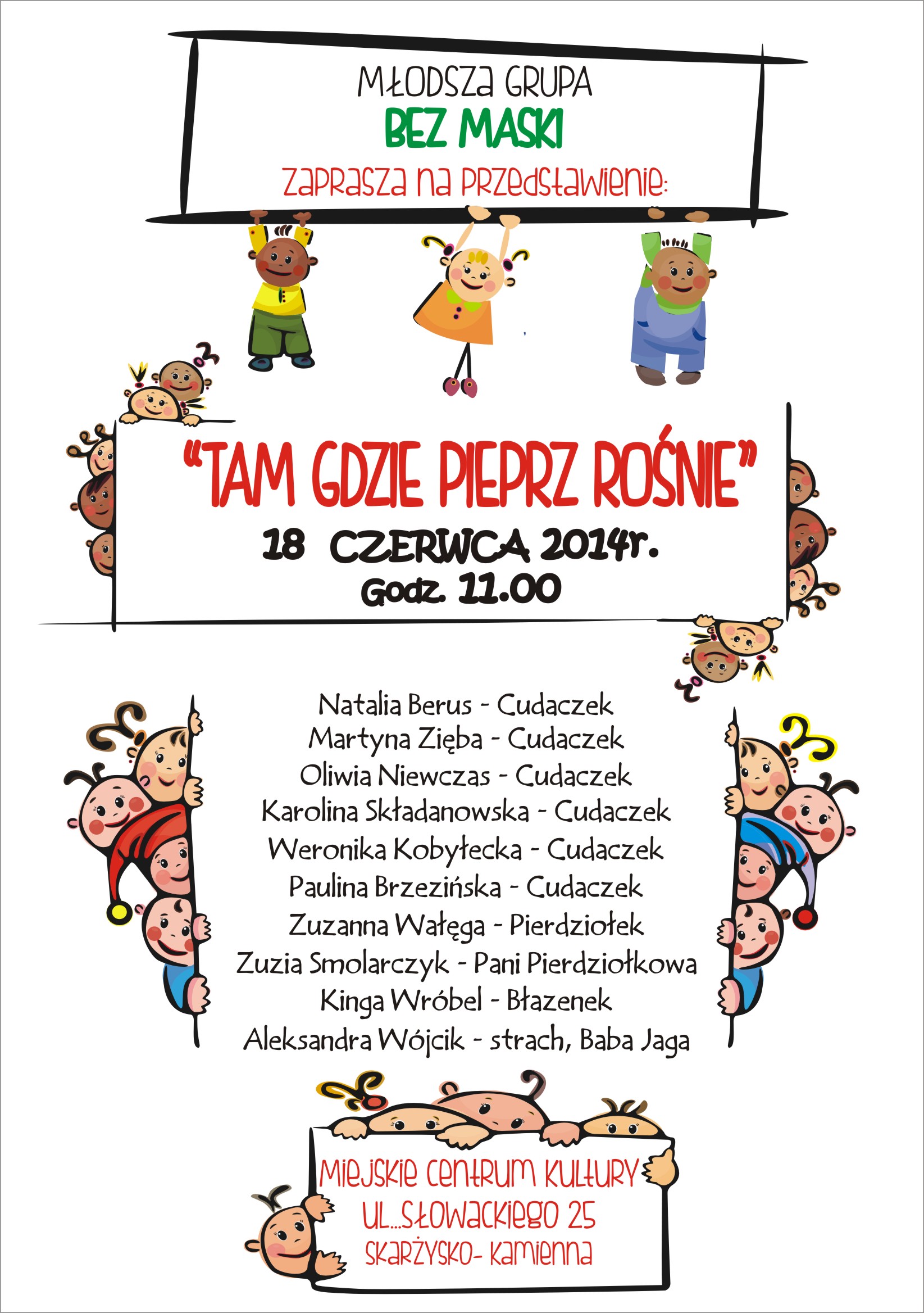 plakat tam gdzie pieprz rosnie