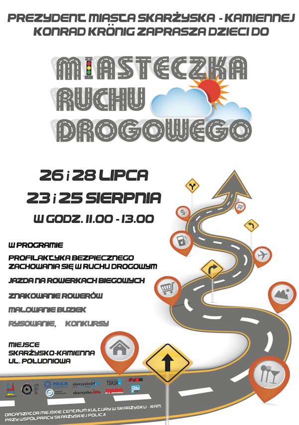 miasteczko ruchu drogowego