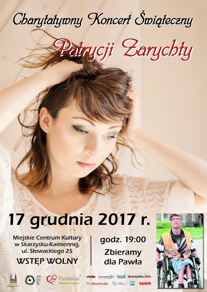 charytatywny koncert swiateczny Patrycji Zarychty