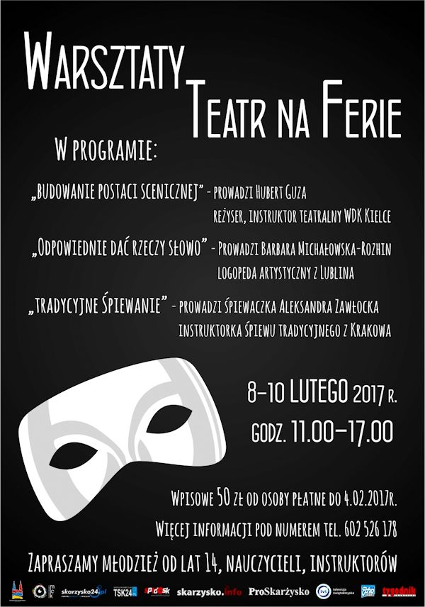warsztaty teatralne Teatr na ferie