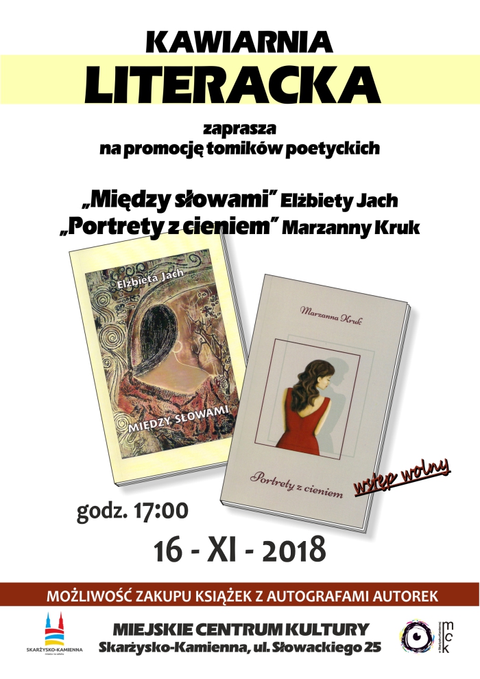 kawiarnia literacka promocja tomikow poetyckich