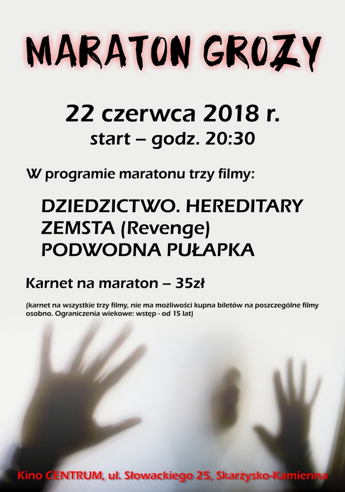 maraton grozy