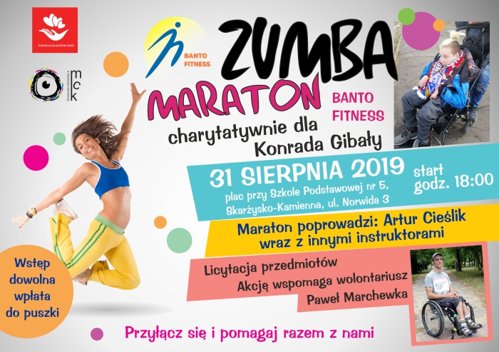 maraton ZUMBA sierpien 2019