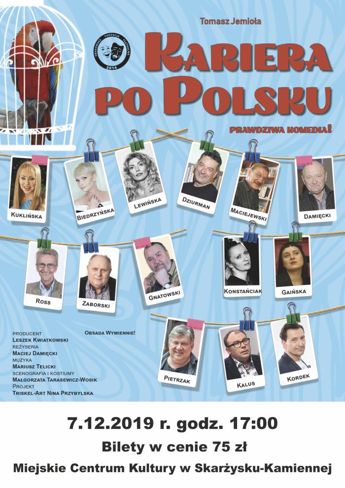 spektakl komediowy kariera po polsku