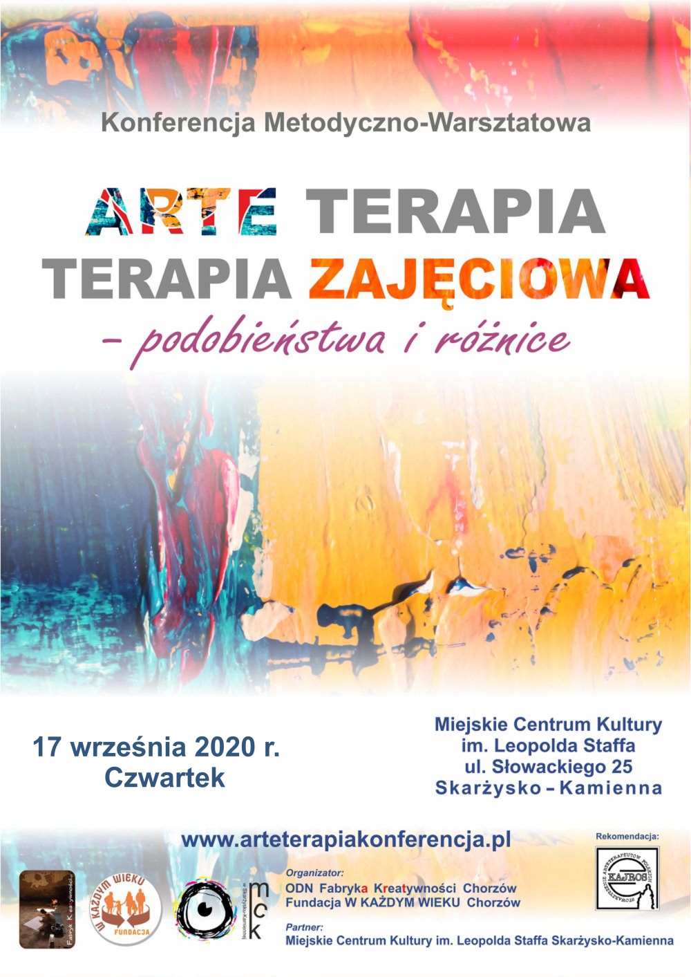 Konferencja Arteterapia i Terapia zajeciowa Skarzysko