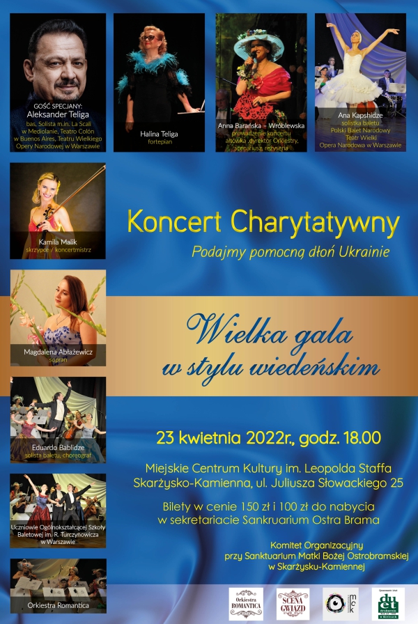 koncert charytatywny podajmy pomocna dlon ukrainie