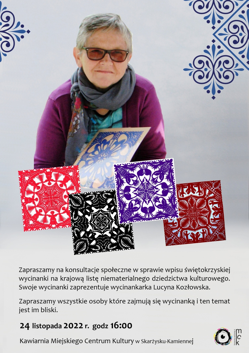 Lucyna Kozlowska wpis do niematerialnego dziedzictwa kulturowego