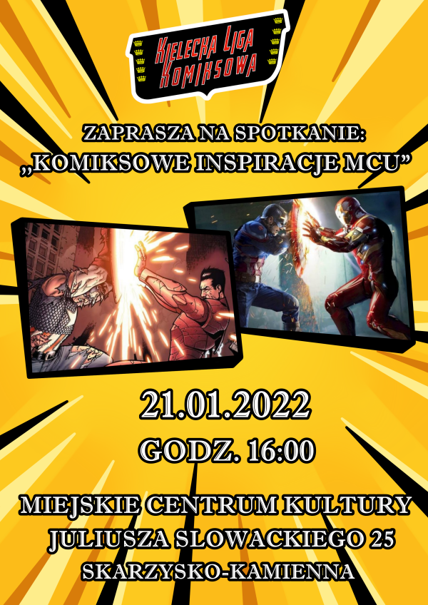 spotkanie komiksowe inspiracje MCU