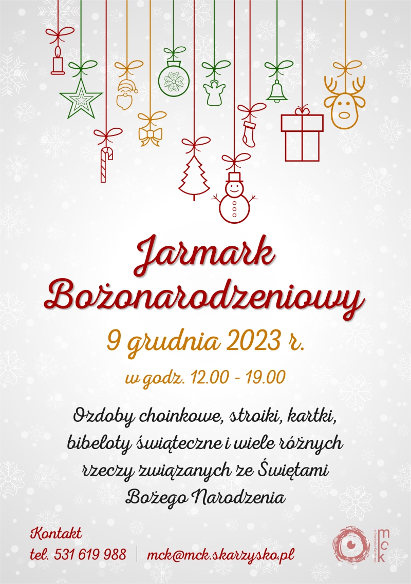 jarmark bozonarodzeniowy 2023