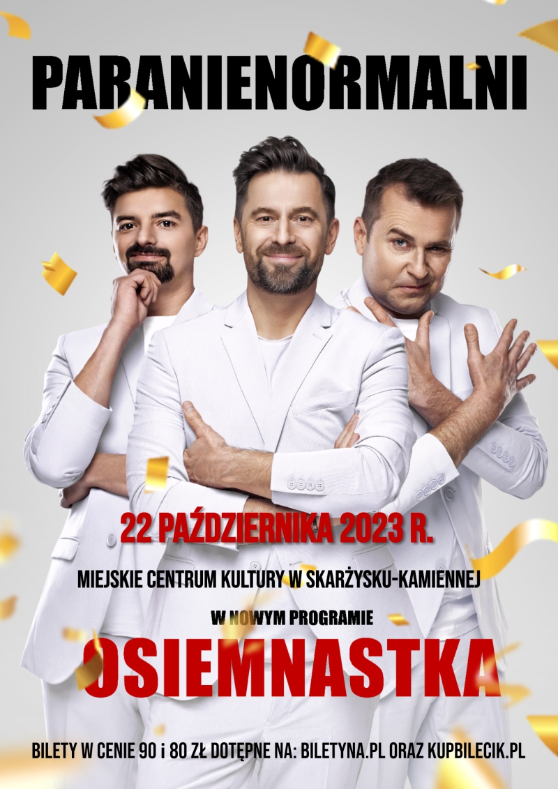 kabaret paranienormali osiemnastka