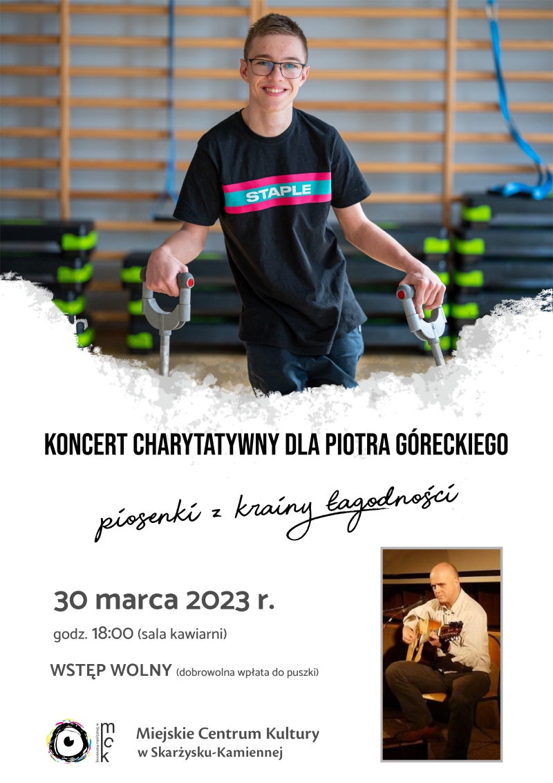 koncert charytatywny dla Piotrka