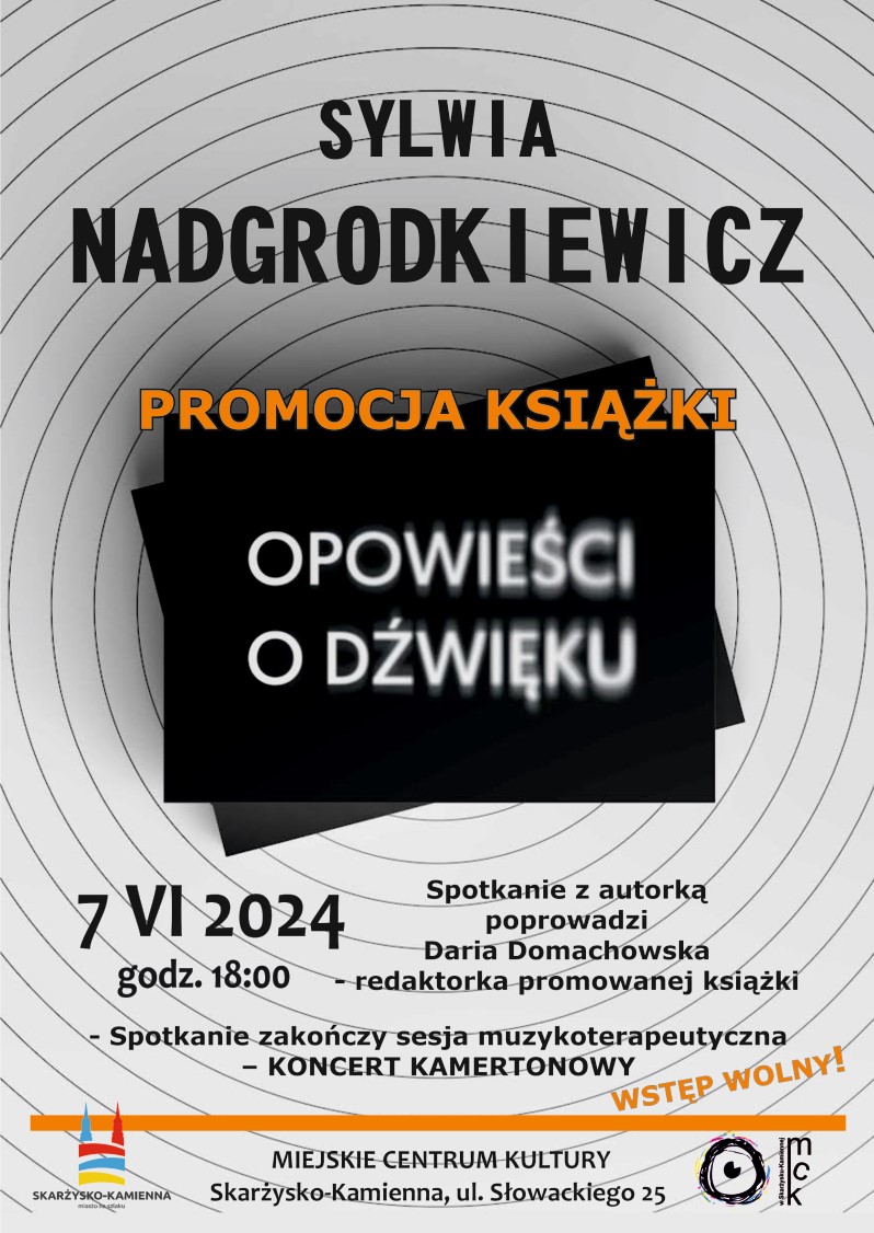 promocja ksiazki sylwii nadgrodkiewicz plakat