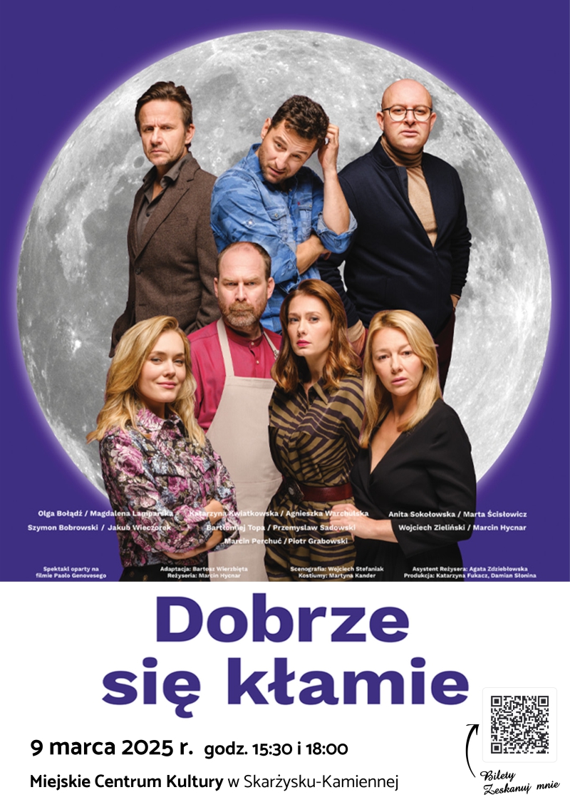 dobrze sie klamie plakat