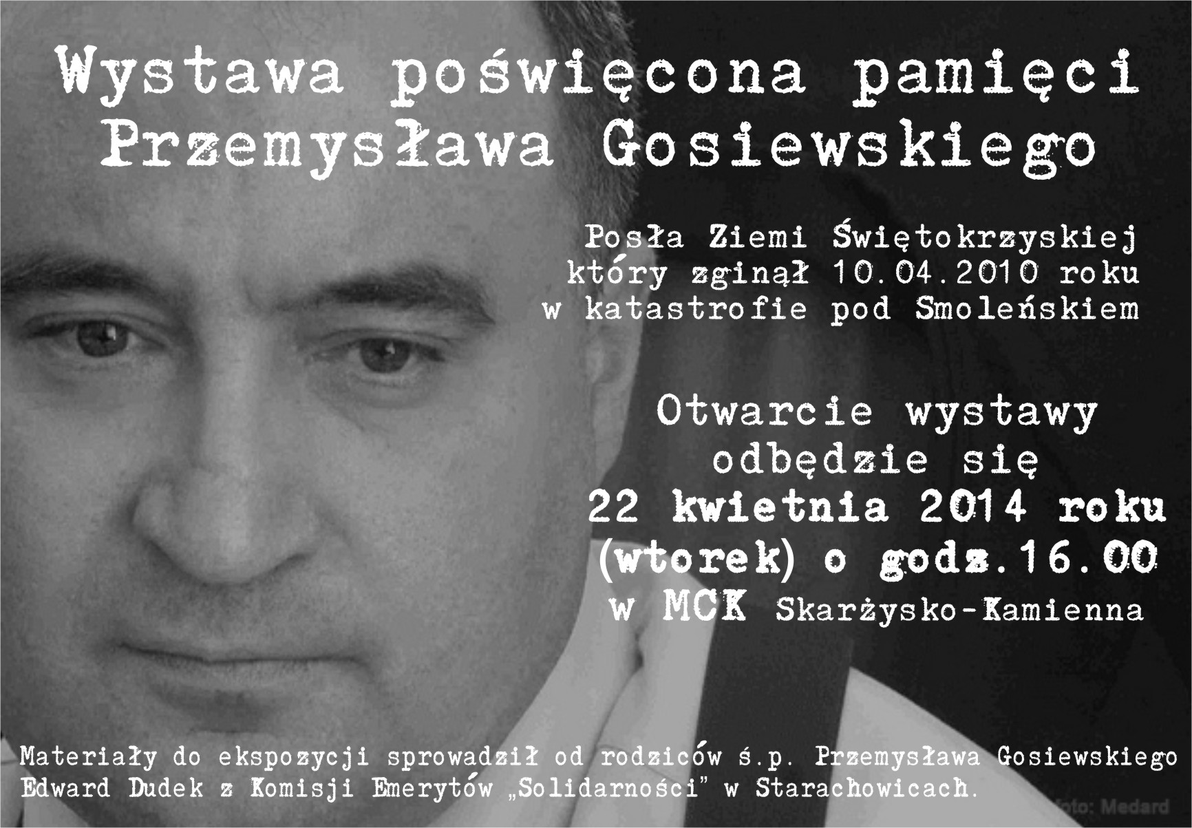 plakat wystawa P.Gosiewski