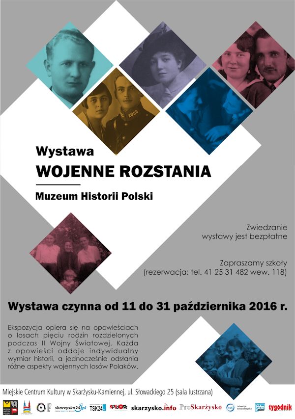 wystawa wojenne rozstania